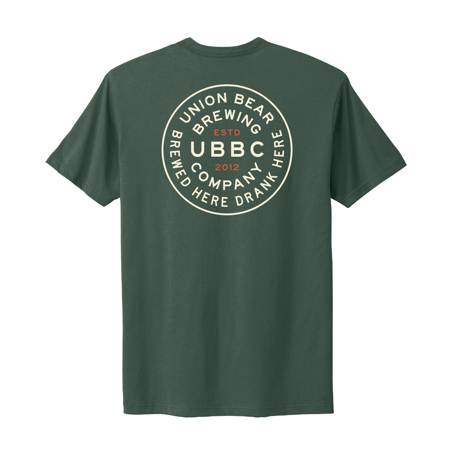 UBBC Brewing Stamp Tee - Vintage Green