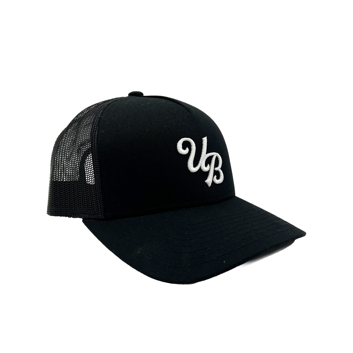 UB Moniker 5 Panel Trucker - Black