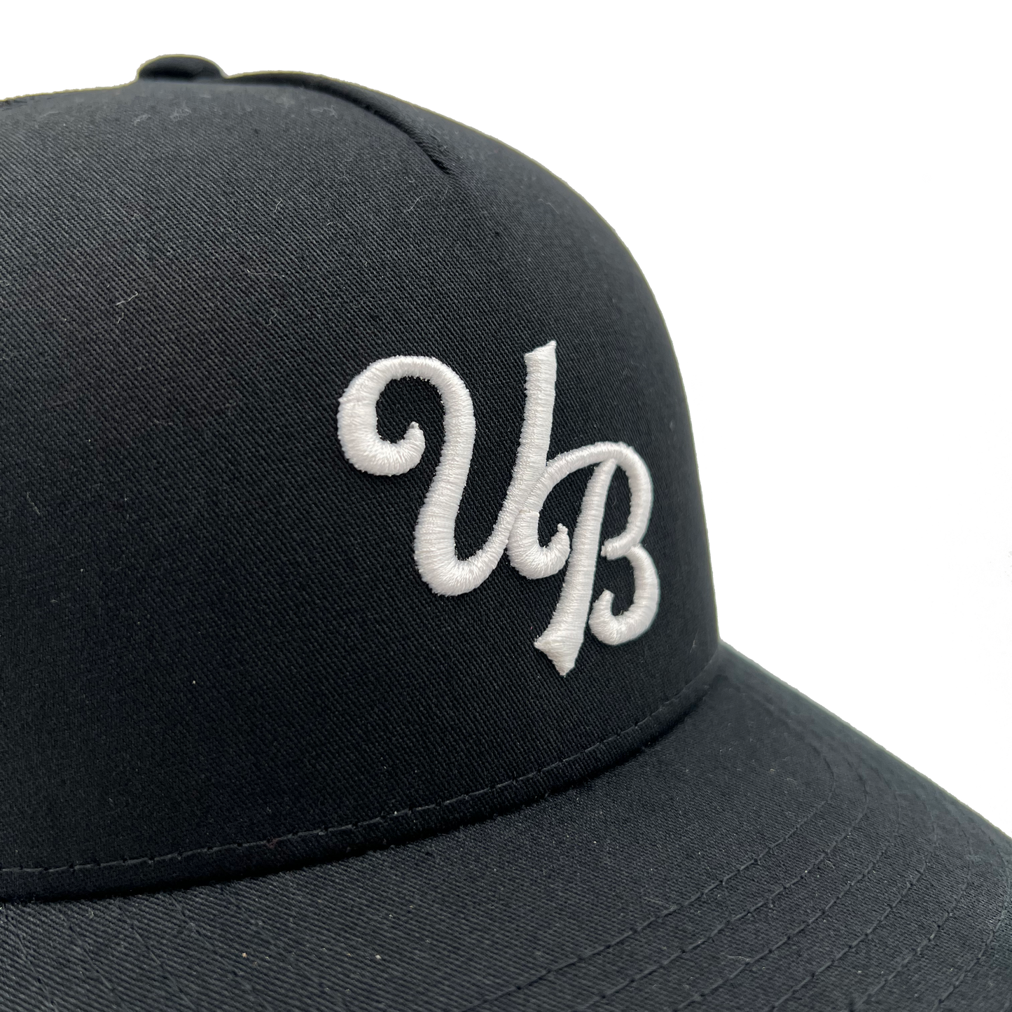 UB Moniker 5 Panel Trucker - Black