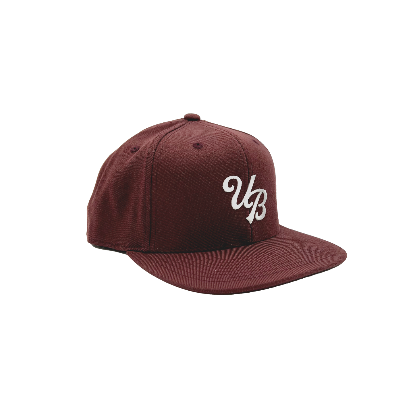 UB Moniker 6 Panel Snapback - Maroon