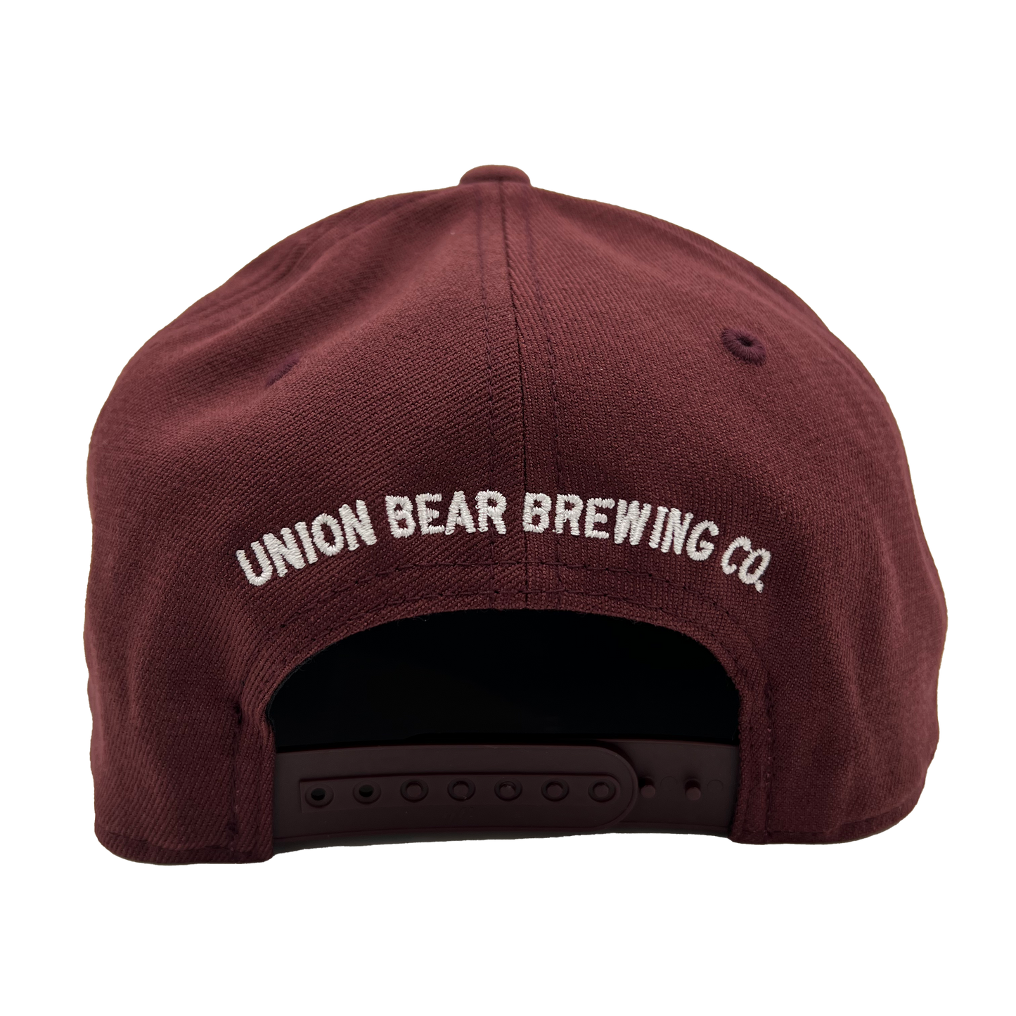 UB Moniker 6 Panel Snapback - Maroon