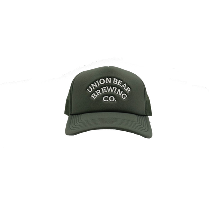 Fan Arch Foam Trucker Hat - Olive