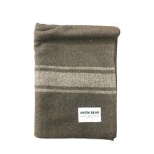 Load image into Gallery viewer, UBBC Outfitters Surplus Blanket - Olive Stripe
