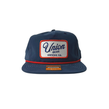 Load image into Gallery viewer, Rectangle Brewing Co Rope Hat - Navy
