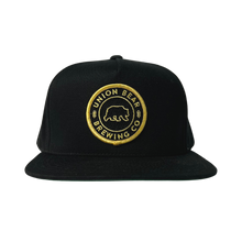 Load image into Gallery viewer, Union Bear Circle Patch Hat - Black
