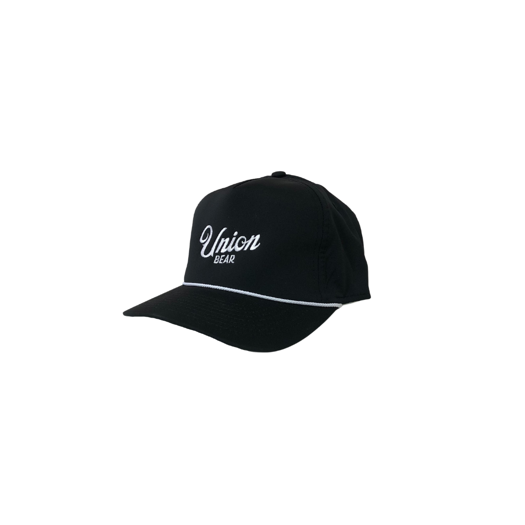 Original Rope Hat - Black / White – Union Bear