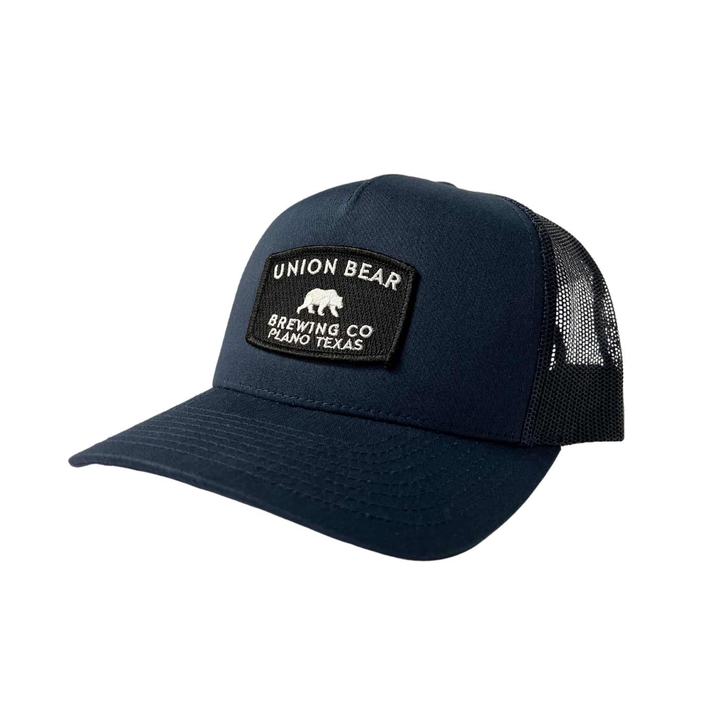 Brewing Co Patch Trucker Hat - Navy