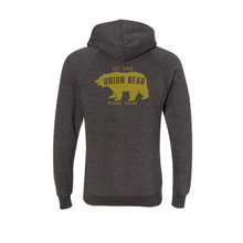 Load image into Gallery viewer, Classic Bear Zip Up Hoodie - Youth - Carbon Grey
