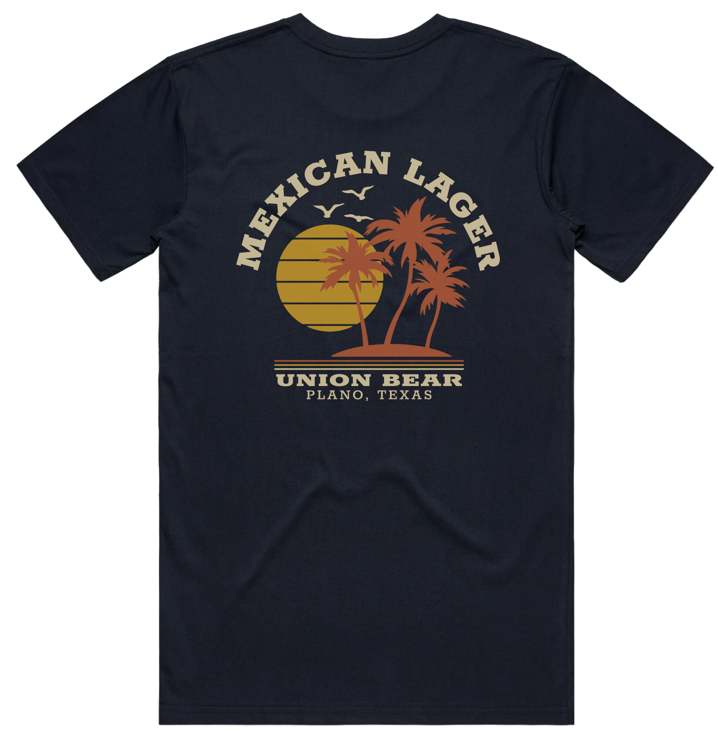 Mexican Lager Tee - Navy