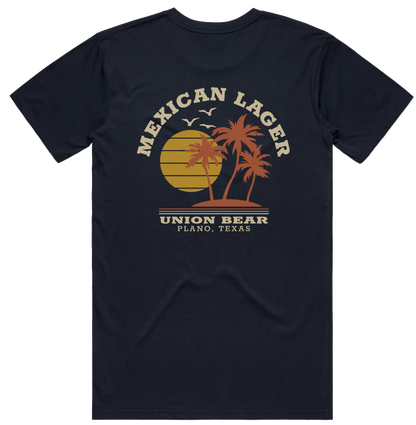 Mexican Lager Tee - Navy